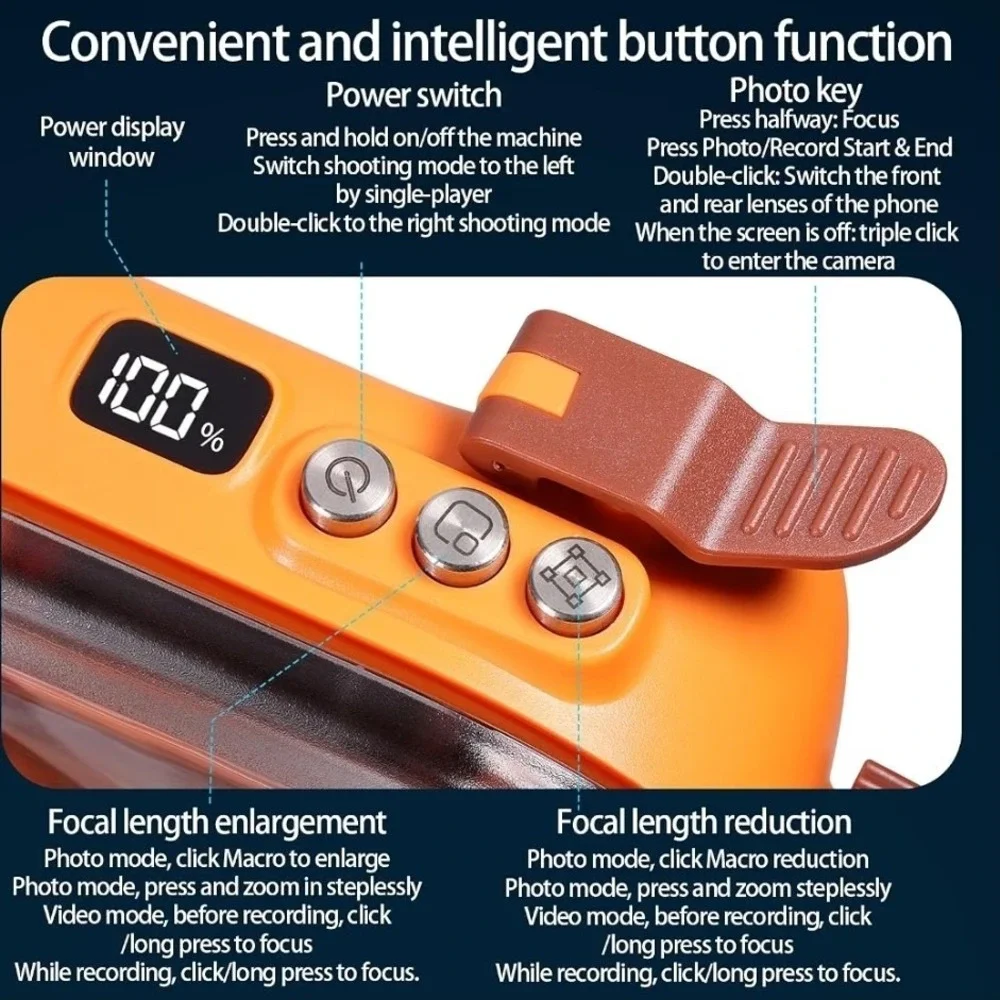 49ft Underwater Diving Waterproof Bluetooth Phone Case Cover for iPhone/Samsung